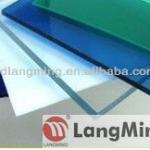 plastic sheet solid polycarbonate sheet 100% new Bayer Makrolon for skylight, awning-lm-pl003