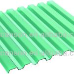 VULCAN Plastics Polycarbonate Corrugated Green Sheet (Valuview GRECA)-Polycarbonate Valuview GRECA Green