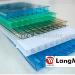 roofing polycarbonate sheet, hollow sheet and solid sheet, 2mm to 12mm thick for skylight carport greenhouse-lm-pl001