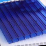 4/6/8/10mm Blue Hollow Polycarbonate Sheet/ PC Panel-LGC