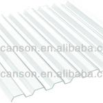 VULCAN Plastics Polycarbonate Corrugated Clear Sheet (Valuview GRECA)-Polycarbonate Valuview GRECA Clear