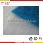 Canton Fair Exhibition Product-UV protective no yellowing lexan twin wall polycarbonate greenhouse sheet for sale-YM-PC-012