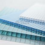 4/5/6/8/10mm 100% sabic material UV coated twinwall polycarbonate trasparent roof panel-LGC2RS