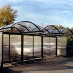 PC awning and Canopy-makrolon sabic polycarbonate