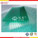 Construction policarbonate panel policarbonato --Grade A Yuemei Lexan twin wall hollow polycarbonate sheet-YM-PC-20140108