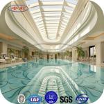 transparent polycarbonate swimming pool cover, swimming pool cover-AL-PS