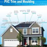 SGS pvc trim for house decoration-PVC4020,PVCL068