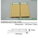 Wood plastic composite fireproof building material-LZM-11