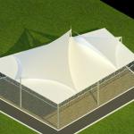 swimming pool membrane structure-MYL