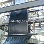 black PE geomembrane for dam lining, fish ponds,-OEM