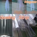 PVC Extrusion shower galss door Accessory-SEALING STRIP