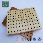 Perforated Soundproofing MDF Panel Wall and Ceiling-perforated soundproofing MDF panel,E16/6,E32/6,V32
