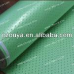 Green punched IXPE foam high quality crosslinked polyethylene foam laminated undelay quiet walkin padding-OYX3-4W