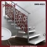 interior wood floating stairs suppliers-DMS-6023 stairs suppliers
