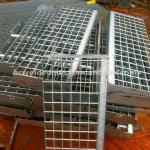 Galvanized Grating Stair Tread (steel,heavy,weight)-QR-ST-