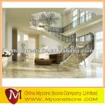 Luxurious Marble Stair-Polished Indoor Anti-slip Granite Stairs
