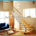 durable and modern interior stainless steel staircase design-YD-S-W-1