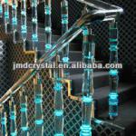 crystal glass Stairs for modern houses-JMD-LT-0023