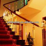 crystal glass decorativas stairs of interior-JMD-LT-208