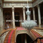 crystal glass indoor stair railings for home-JMD-LT-016