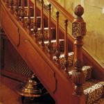 unique wood baluster antique staircase-Solid wood balusters