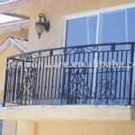 ornamental elegant wrought iron galvanized balcony railing-railing03