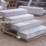 Garden steps with tumbled or honed surface used for gardem decoration-