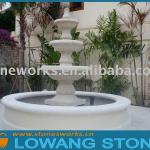 stone water fountain outdoor-