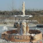 Stone wall waterfall fountains, stone water feature fountains-Gofor-  fountain