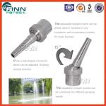 Garden fountain accessories stainless steel fountain nozzle-SFN