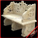 Stone Garden Bench, Marble Bench, Hand Carved Bench (YL-S133)-YL-S133
