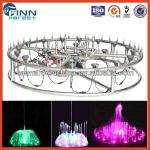Stainless colorful outdoor multimedia and musical fountain dancing-FS05-1200