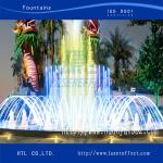 Hotel fountain Programmable fountain hotel landscape square water fountain-