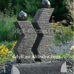Black ornament stone water fountains-4752-140-808