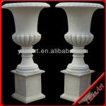 Stone Flowerpot, Garden Flowerpot, Marble Flowerpot (YL-H185)-YL-H185