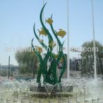 Modern Famous 304#SS Fountain Sculpture for Urban decoration-S-1102