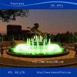 Square fountain square water landscape Sculpture water fountain-