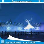 3D Animation Show with Water Movie Water Screen-art fountain 119