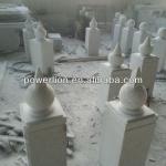 g603 granite pillar,grey granite pillar,grey pillar-