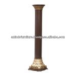 Mahogany Combine Jeremy Carved Pillar-H4R7105