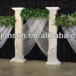 Pure White Marble Decorative Wedding Roman Columns-JS-CP015
