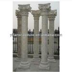 outdoor decoration granite column-YF-C008