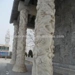 natural carcing cantera stone column for interior and exterior decoration-LX