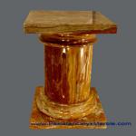 CUSTOM SIZE RED ONYX PEDESTALS-RED ONYX PEDESTALS