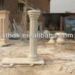 Construction white stone simple column-HY-Z098