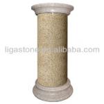 Outside such as Garden Marble Stone Gate Pillars-LIGA-SP-0023