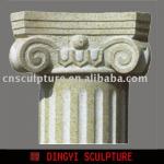 decorative column head,GRC column-