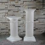 White Polyresin Garden Landscping Pillar-TP8004