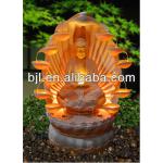 resin waterfall fountain large buddha statues for sale-BJ-F13082