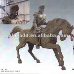 Bronze knight sculpture-V13001